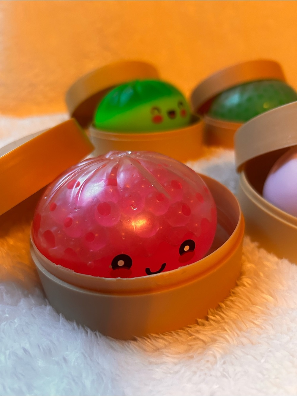 4 dumpling squishy’s.  Not RMS. Not played with - Picture 2 of 3
